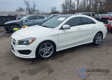 2014 Mercedes-Benz Cla 250 z USA, uszkodzony, nr VIN WDDSJ4EB4EN053923